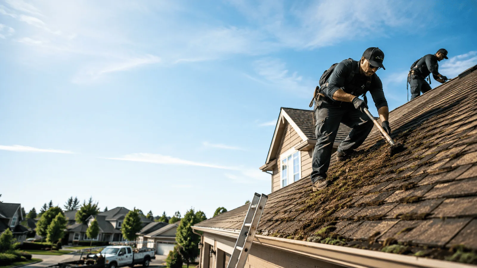 Roof Moss Removal in Mcallen, TX near me